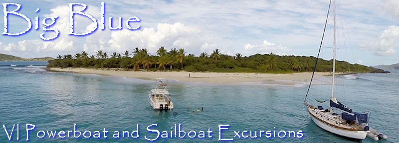 BIG BLUE - Virgin Island Powerboat and Sail Excursions and Snorkeling Trips